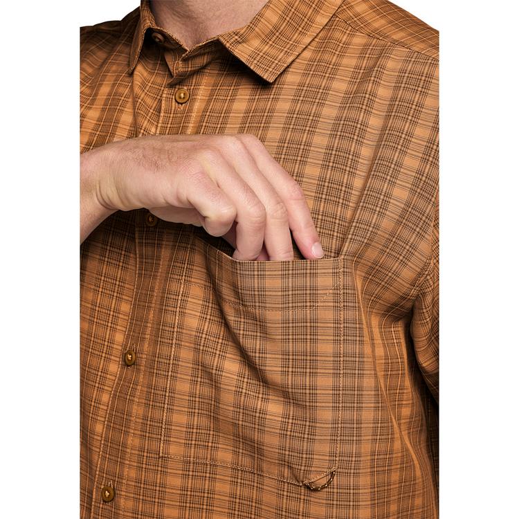 Jack Wolfskin Jack Wolfskin MESETA SHIRT M Funktionsshirt Herren - CHECK autumn leaves - 0 | SportScheck