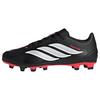 adidas PREDATOR CLUB Firm Ground/Multi Ground Fu&szlig;ballschuhe - Core Black / Cloud White / Lucid Red