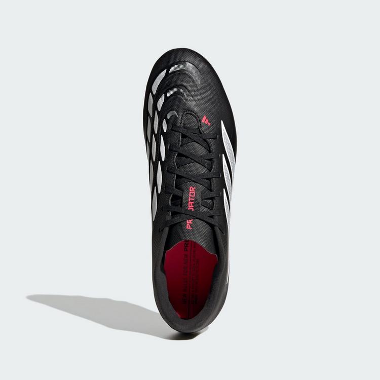 adidas adidas PREDATOR CLUB Firm Ground/Multi Ground Fu&szlig;ballschuhe - Core Black / Cloud White / Lucid Red - 0 | SportScheck