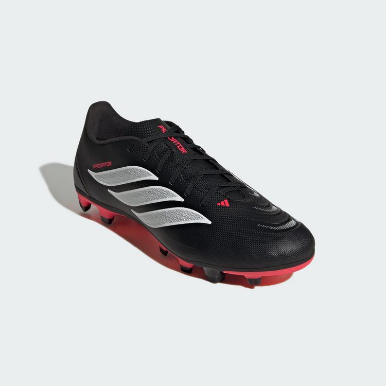 adidas adidas PREDATOR CLUB Firm Ground/Multi Ground Fu&szlig;ballschuhe - Core Black / Cloud White / Lucid Red - 2 | SportScheck