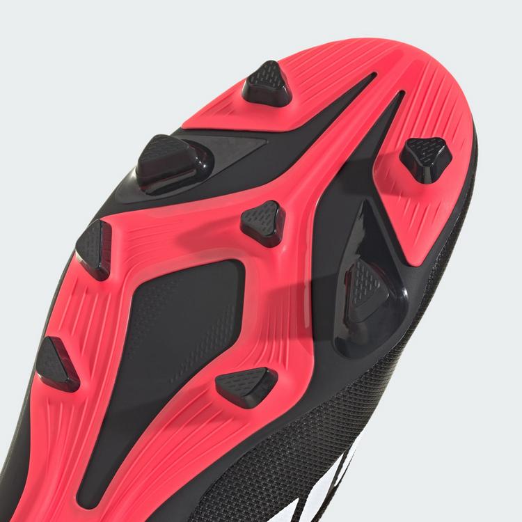 adidas adidas PREDATOR CLUB Firm Ground/Multi Ground Fu&szlig;ballschuhe - Core Black / Cloud White / Lucid Red - 6 | SportScheck