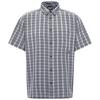 Jack Wolfskin MESETA SHIRT M Funktionsshirt Herren - CHECK stark white