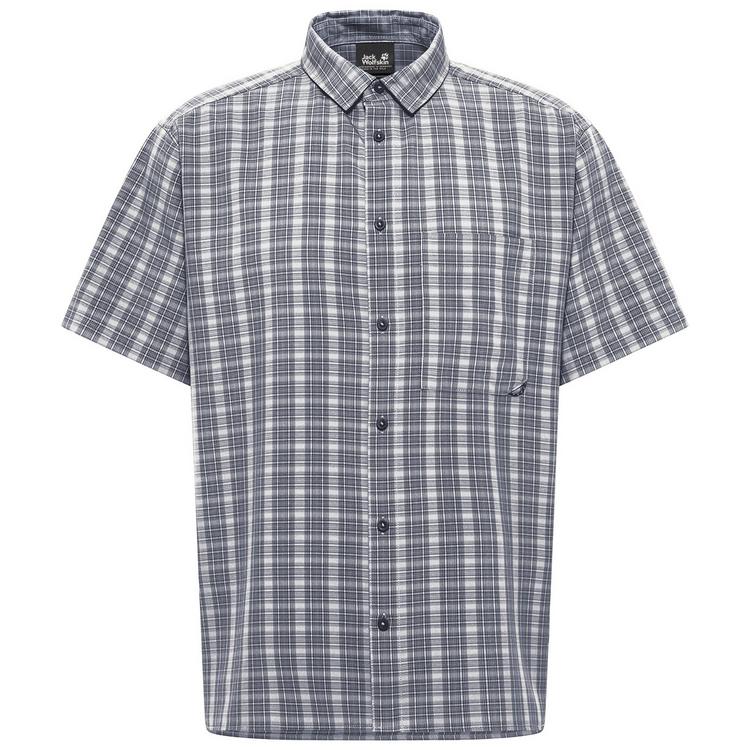 Jack Wolfskin Jack Wolfskin MESETA SHIRT M Funktionsshirt Herren - CHECK stark white - 0 | SportScheck