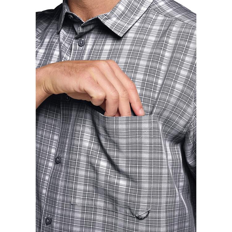 Jack Wolfskin Jack Wolfskin MESETA SHIRT M Funktionsshirt Herren - CHECK stark white - 0 | SportScheck