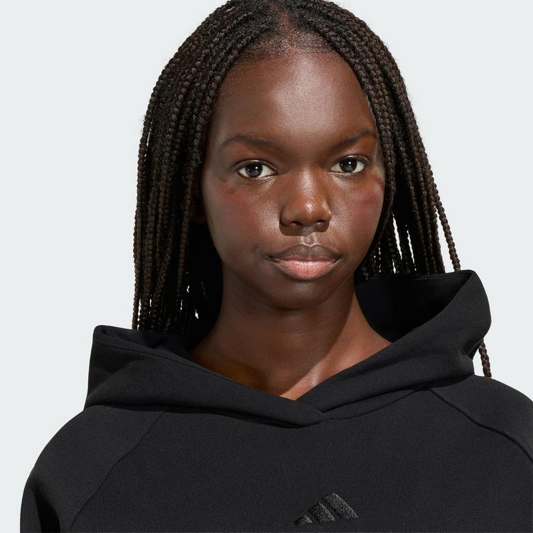 adidas adidas ADIDAS KIT HOODIE, KLEINES LOGO Hoodie Damen - Black - 1 | SportScheck