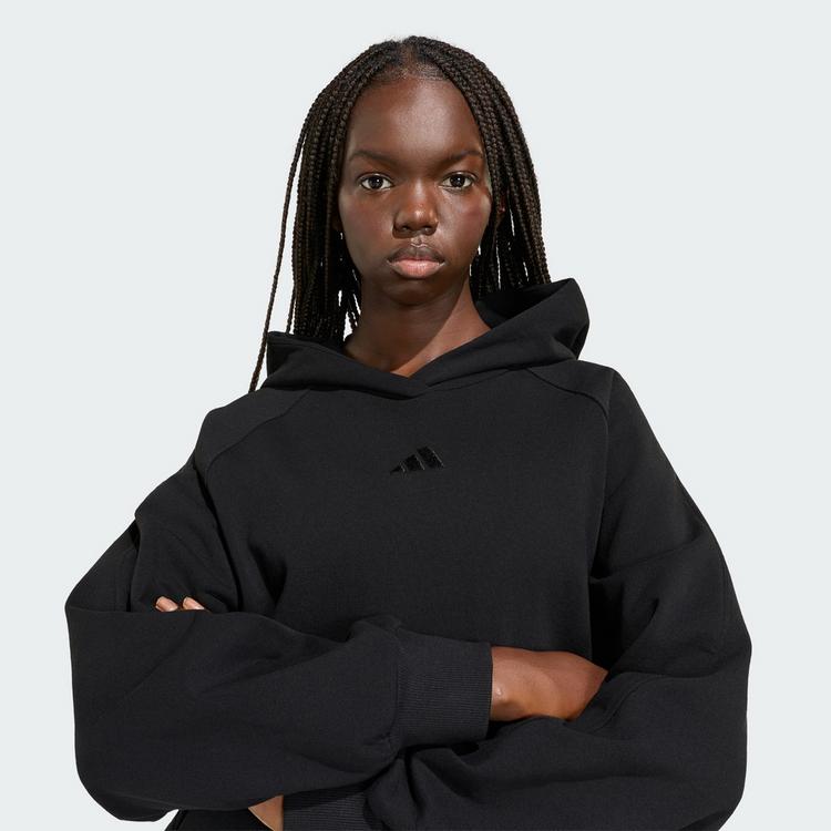 adidas adidas ADIDAS KIT HOODIE, KLEINES LOGO Hoodie Damen - Black - 2 | SportScheck