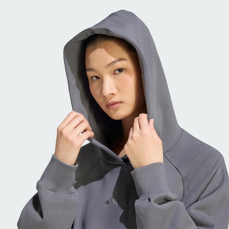 adidas adidas ADIDAS KIT HOODIE, KLEINES LOGO Hoodie Damen - Grey Five - 1 | SportScheck