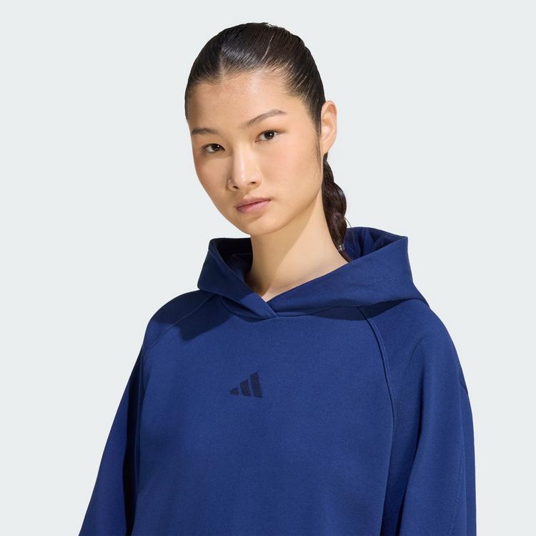 adidas adidas ADIDAS KIT HOODIE, KLEINES LOGO Hoodie Damen - Dark Blue - 1 | SportScheck