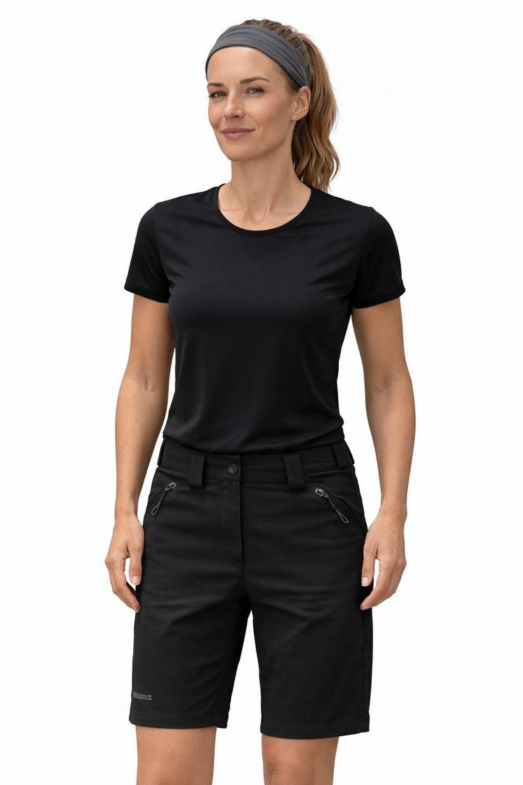 DEPROC active DEPROC active KENORA V Full Stretch Short Bermudas Damen - black - 1 | SportScheck