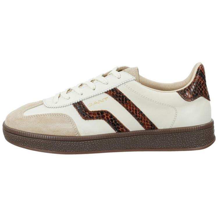 GANT GANT Sneaker Sneaker Damen - Wei&szlig;/Dunkelbraun - 0 | SportScheck