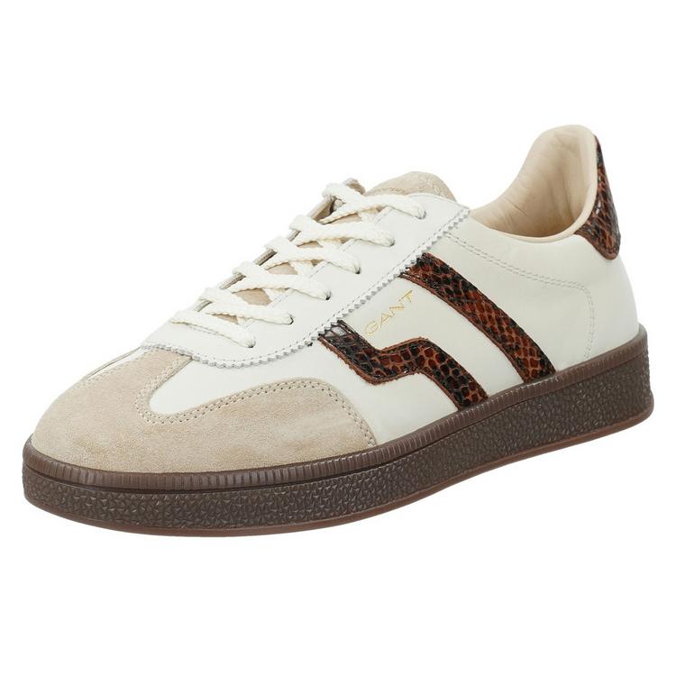 GANT GANT Sneaker Sneaker Damen - Wei&szlig;/Dunkelbraun - 2 | SportScheck