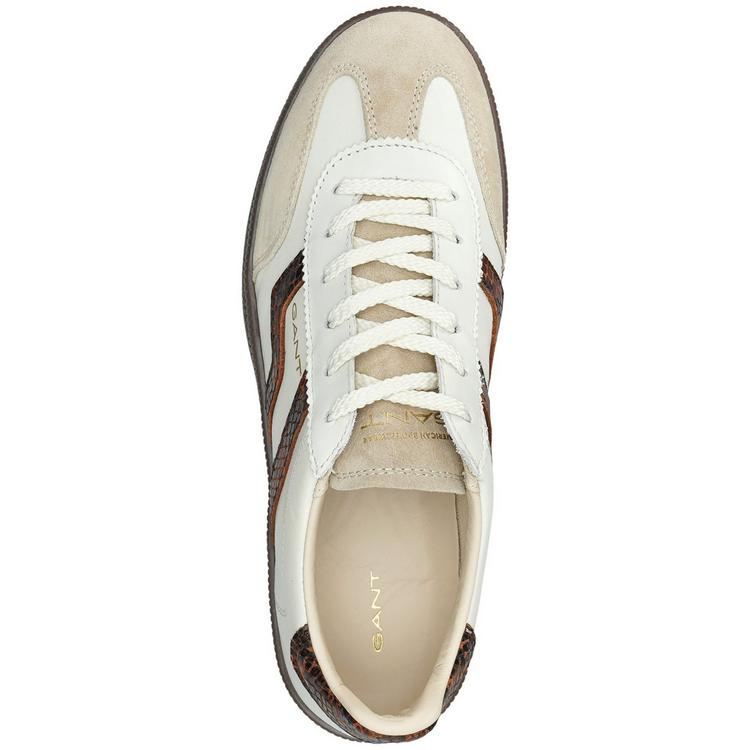GANT GANT Sneaker Sneaker Damen - Wei&szlig;/Dunkelbraun - 3 | SportScheck