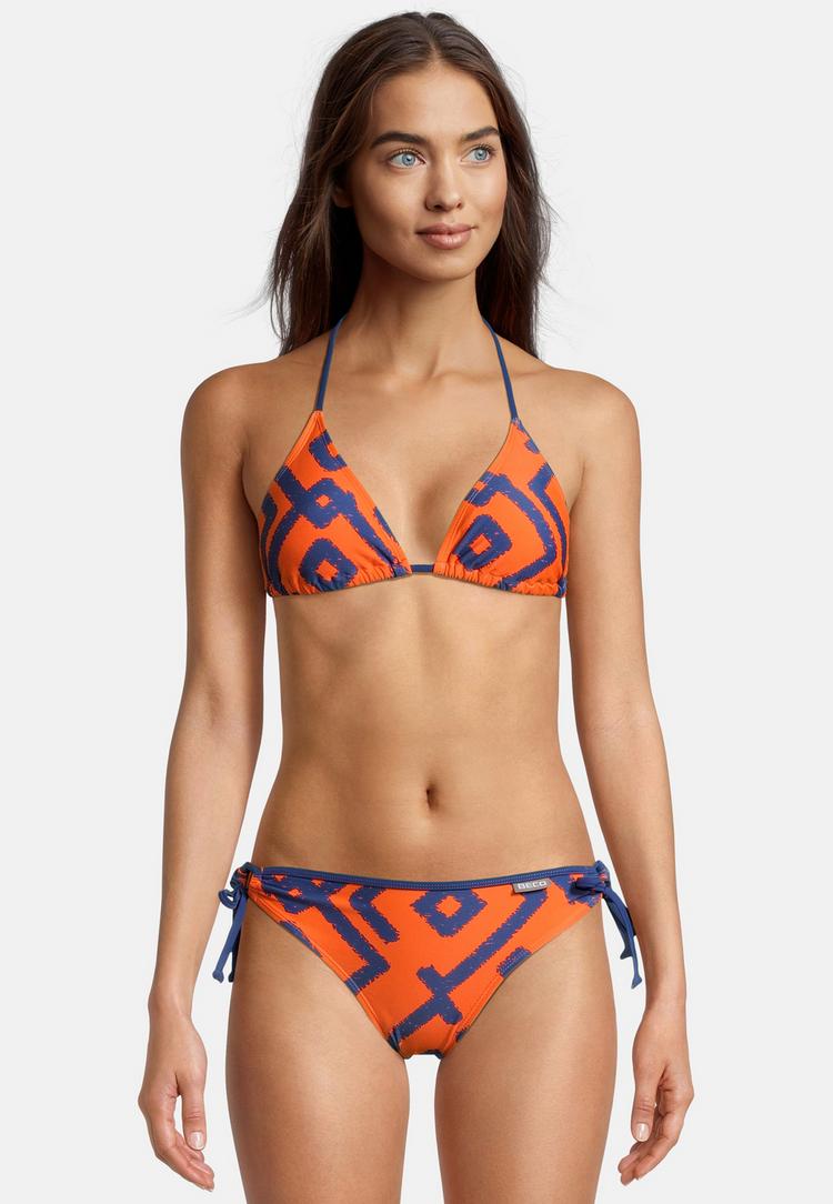 BECO BEERMANN BECO BEERMANN Inka Graphic Bikini Set Damen - blau-orange - 0 | SportScheck