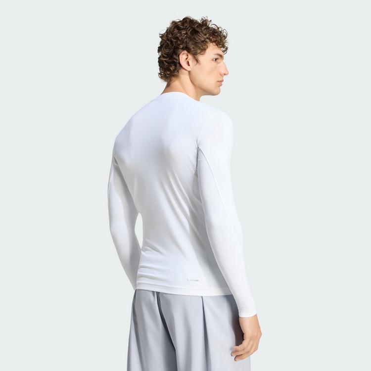adidas adidas PrimeLift Essentials Workout T-Shirt, Langarmshirt Herren - White - 1 | SportScheck