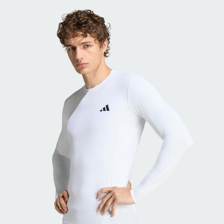 adidas adidas PrimeLift Essentials Workout T-Shirt, Langarmshirt Herren - White - 0 | SportScheck