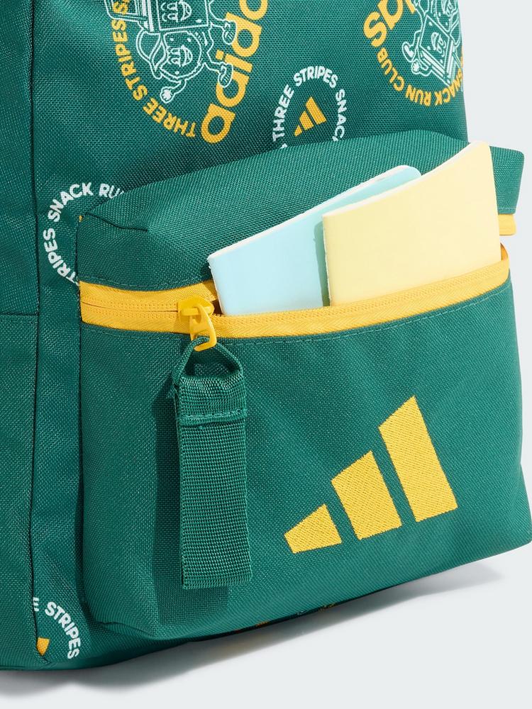 adidas adidas LITTLE KIDS SNACK RUN GRAPHIC BACKPACK Daypack Kinder - Collegiate Green / Crew Yellow - 1 | SportScheck