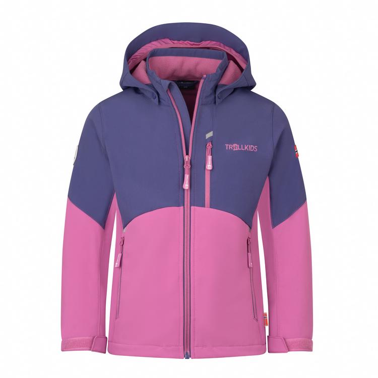 Trollkids Trollkids Balestrand Softshelljacke M&auml;dchen - violettblau-malve rosa - 0 | SportScheck