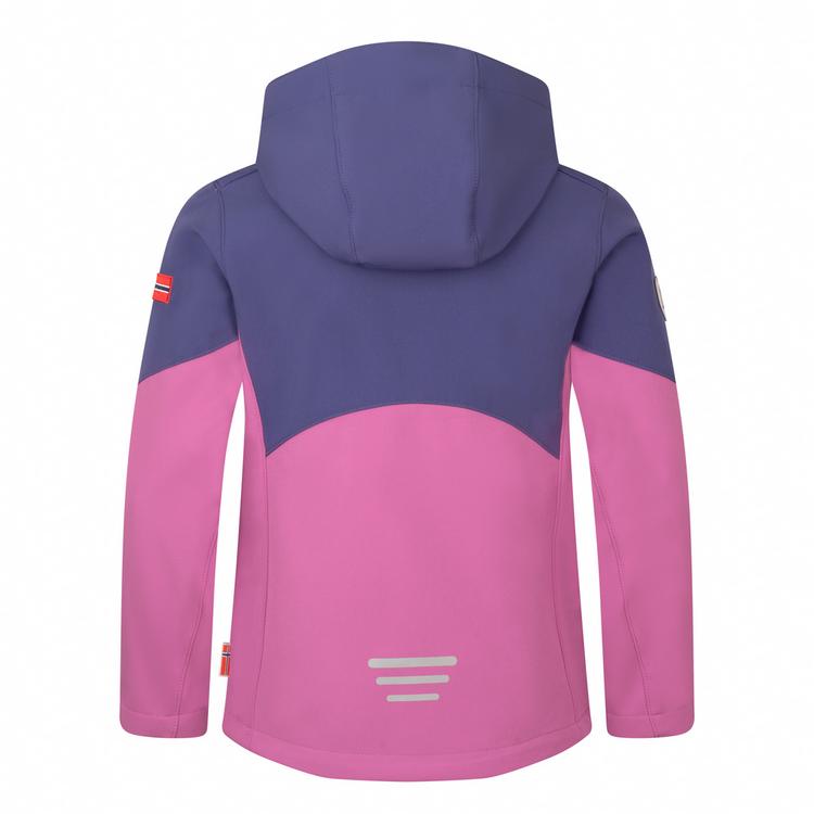 Trollkids Trollkids Balestrand Softshelljacke M&auml;dchen - violettblau-malve rosa - 0 | SportScheck