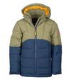 Trollkids Gryllefjord Winterjacke Kinder - Moos/Mystikblau/Goldgelb