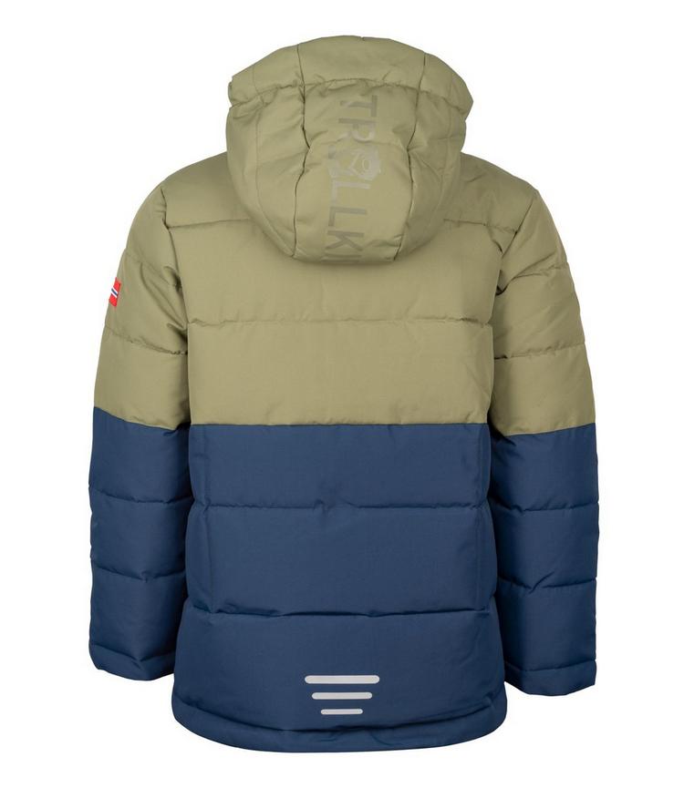 Trollkids Trollkids Gryllefjord Winterjacke Kinder - Moos/Mystikblau/Goldgelb - 0 | SportScheck