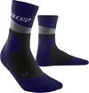 CEP Max Cushion Socken Herren - grey/purple