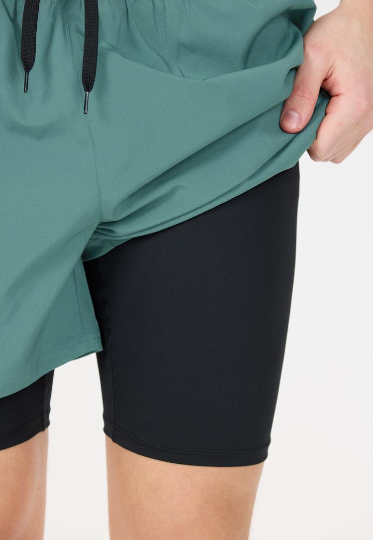 Endurance Endurance Kros Funktionsshorts Herren - 3100 Silver Pine - 0 | SportScheck