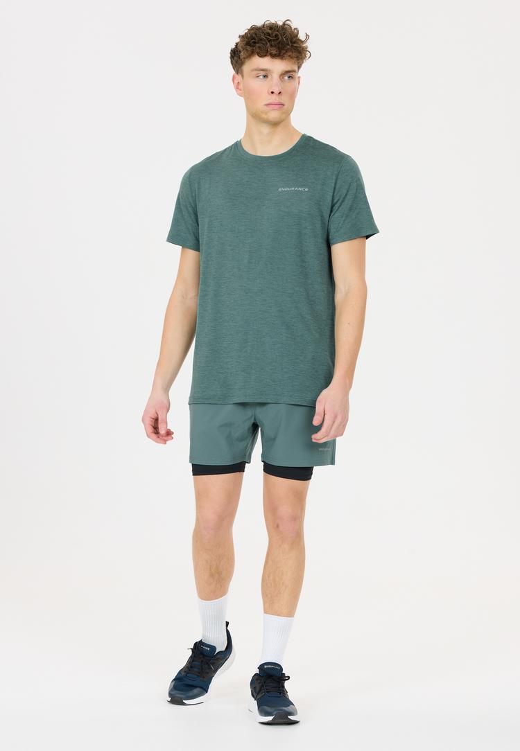 Endurance Endurance Kros Funktionsshorts Herren - 3100 Silver Pine - 1 | SportScheck