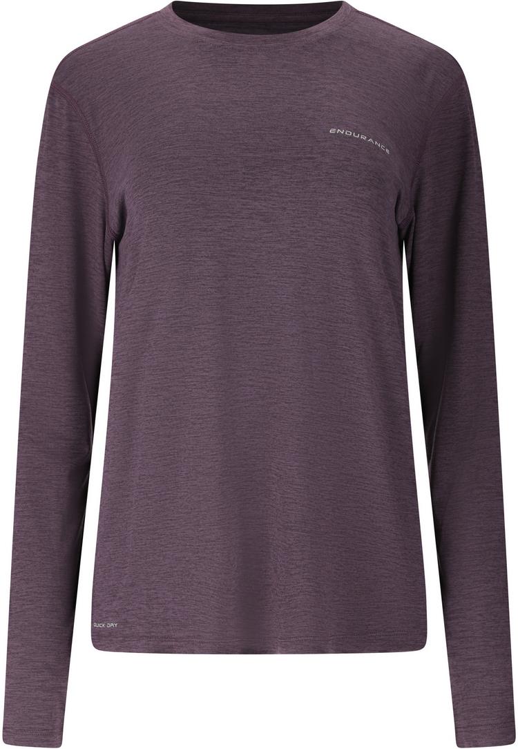 Endurance Endurance Alvaly Langarmshirt Damen - 4207 Nightshade - 0 | SportScheck
