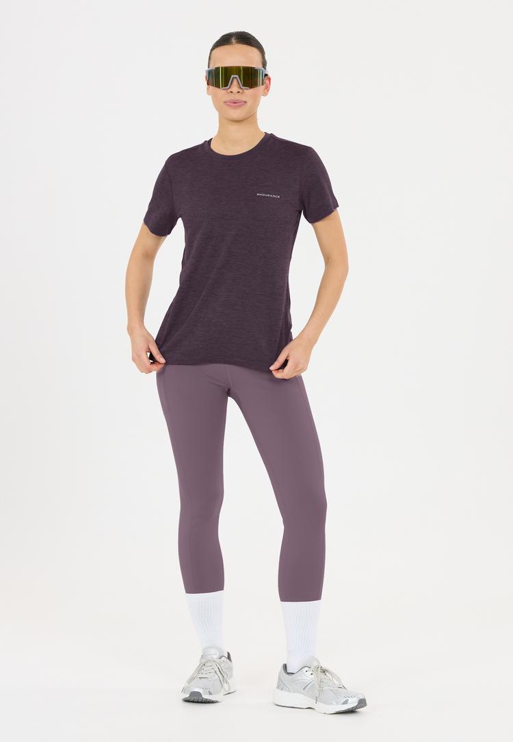Endurance Endurance Alvaly Funktionsshirt Damen - 4207 Nightshade - 0 | SportScheck