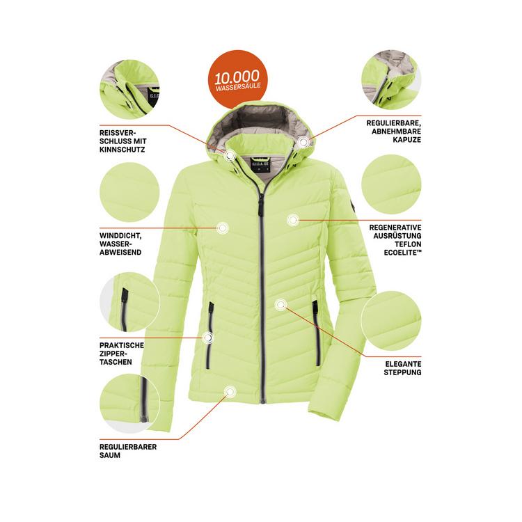 G.I.G.A. DX by killtec G.I.G.A. DX by killtec GS 91 WMN QLTD JCKT Softshelljacke Damen - Gr&uuml;n2038 - 3 | SportScheck