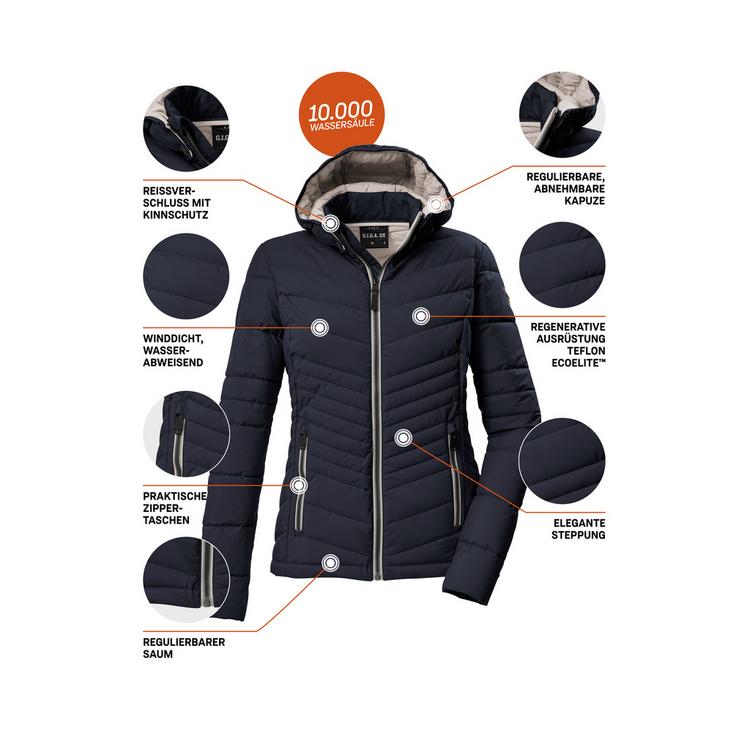 G.I.G.A. DX by killtec G.I.G.A. DX by killtec GS 91 WMN QLTD JCKT Softshelljacke Damen - Blau3044 - 3 | SportScheck