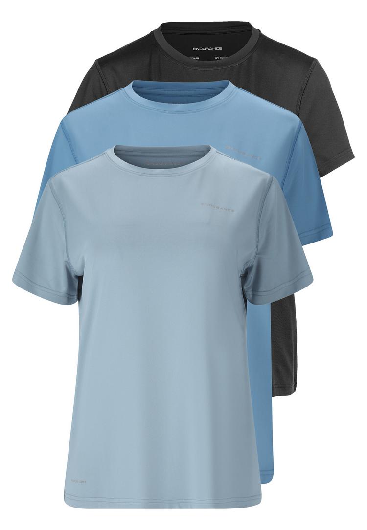 Endurance Endurance Yonan V2 Funktionsshirt Damen - Midnight Mist - 0 | SportScheck