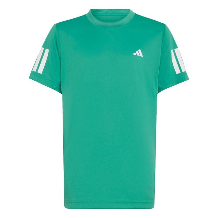 adidas adidas Club Tennis 3-Streifen Kids T-Shirt Poloshirt Kinder - Semi Court Green - 0 | SportScheck