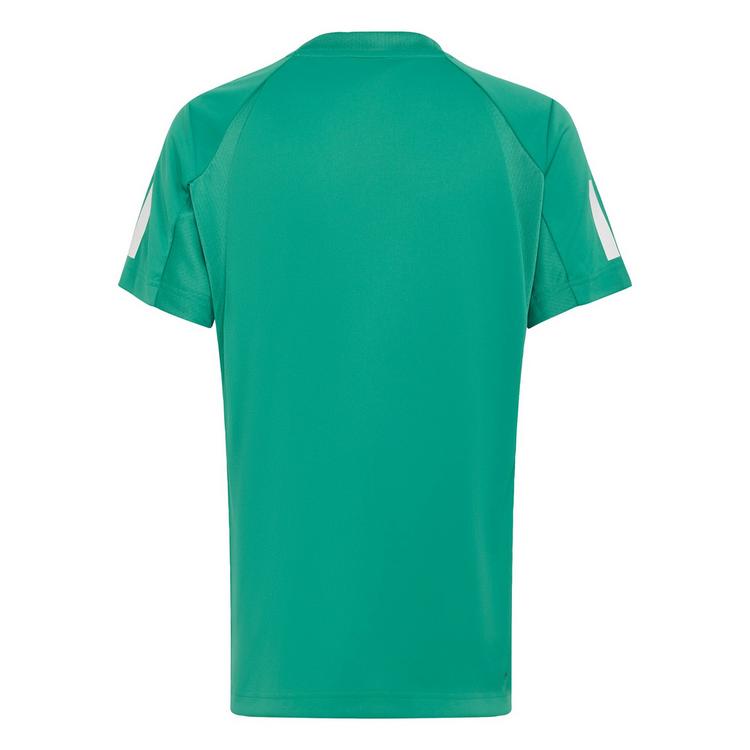 adidas adidas Club Tennis 3-Streifen Kids T-Shirt Poloshirt Kinder - Semi Court Green - 0 | SportScheck