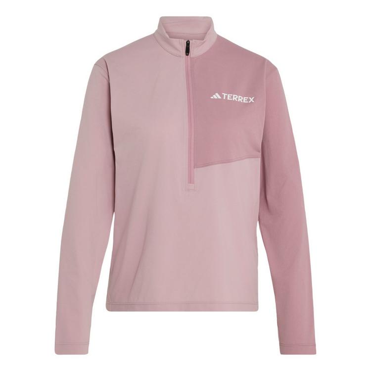 adidas adidas TERREX Multi Climacool 1/2 Zip Funktionsshirt Damen - Dual Lilac / Magic Mauve - 0 | SportScheck