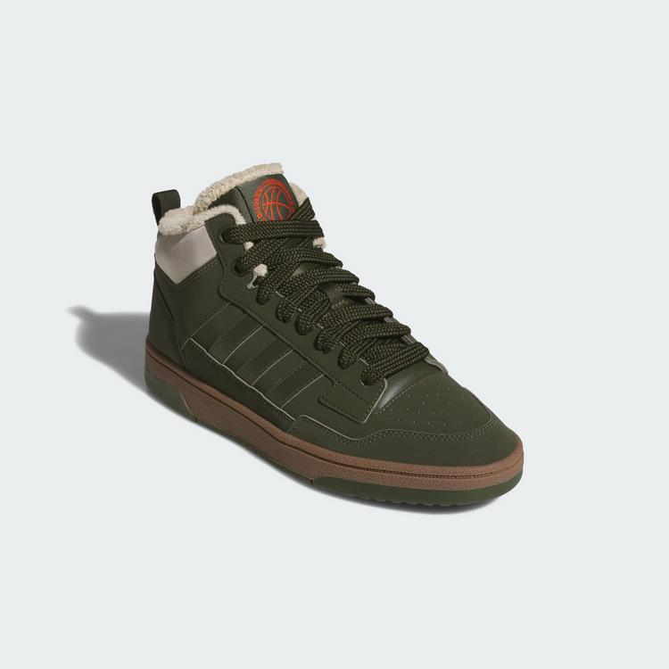 adidas adidas Rapid Court Mid Winterized Schuh Sneaker Herren - Night Cargo / Night Cargo / Wonder Beige - 3 | SportScheck