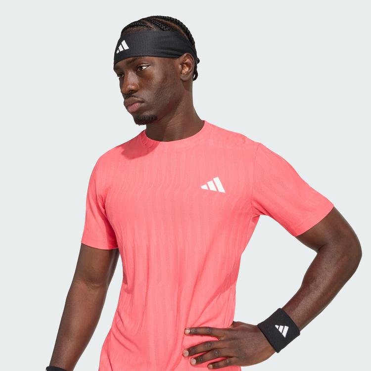 adidas adidas TENNIS CLIMACOOL+ AIRCHILL FREELIFT T-Shirt Herren - Pure Turbo - 0 | SportScheck