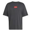 adidas Funktionsshirt Herren - Utility Black / Hi-Res Red