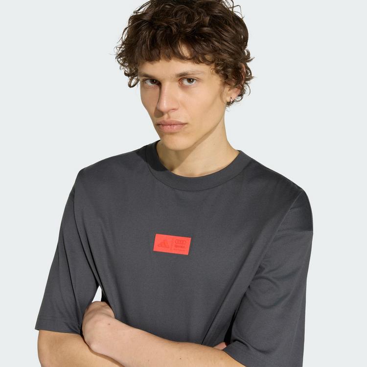 adidas adidas Funktionsshirt Herren - Utility Black / Hi-Res Red - 0 | SportScheck