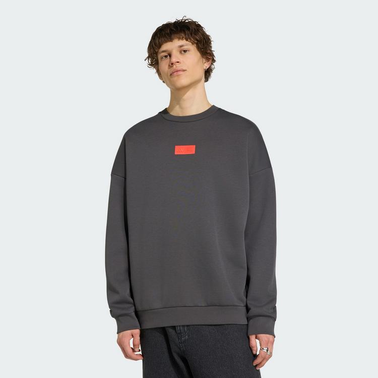 adidas adidas AUDI REVOLUT F1 TEAM ELEVATED CREW Funktionstop Herren - Utility Black / Hi-Res Red - 0 | SportScheck