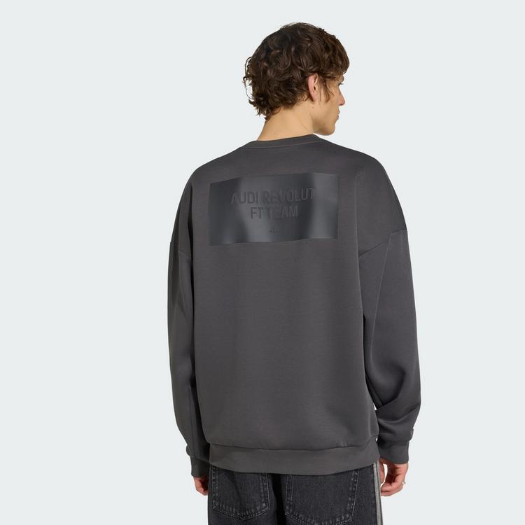 adidas adidas AUDI REVOLUT F1 TEAM ELEVATED CREW Funktionstop Herren - Utility Black / Hi-Res Red - 1 | SportScheck