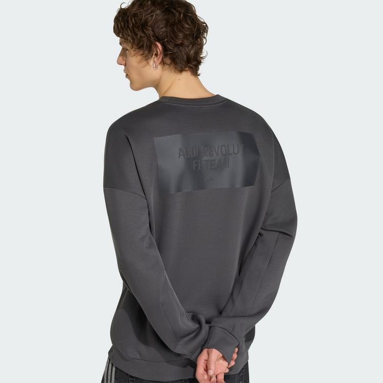 adidas adidas AUDI REVOLUT F1 TEAM ELEVATED CREW Funktionstop Herren - Utility Black / Hi-Res Red - 1 | SportScheck