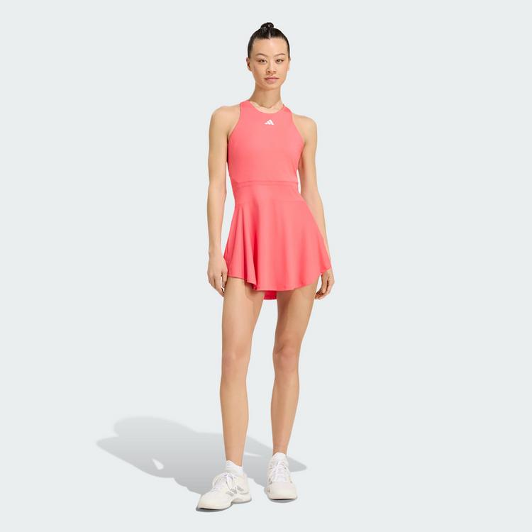 adidas adidas TENNIS CLIMACOOL Y-KLEID Tenniskleid Damen - Pure Turbo - 0 | SportScheck