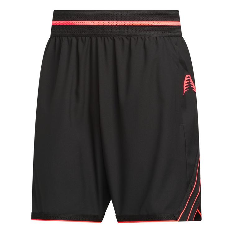 adidas adidas ANTHONY EDWARDS CRAZY LITE SHORTS Basketball-Shorts Herren - Black / Solar Turbo - 0 | SportScheck