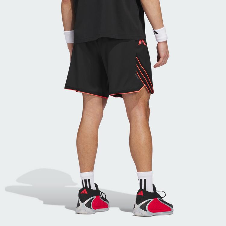 adidas adidas ANTHONY EDWARDS CRAZY LITE SHORTS Basketball-Shorts Herren - Black / Solar Turbo - 1 | SportScheck