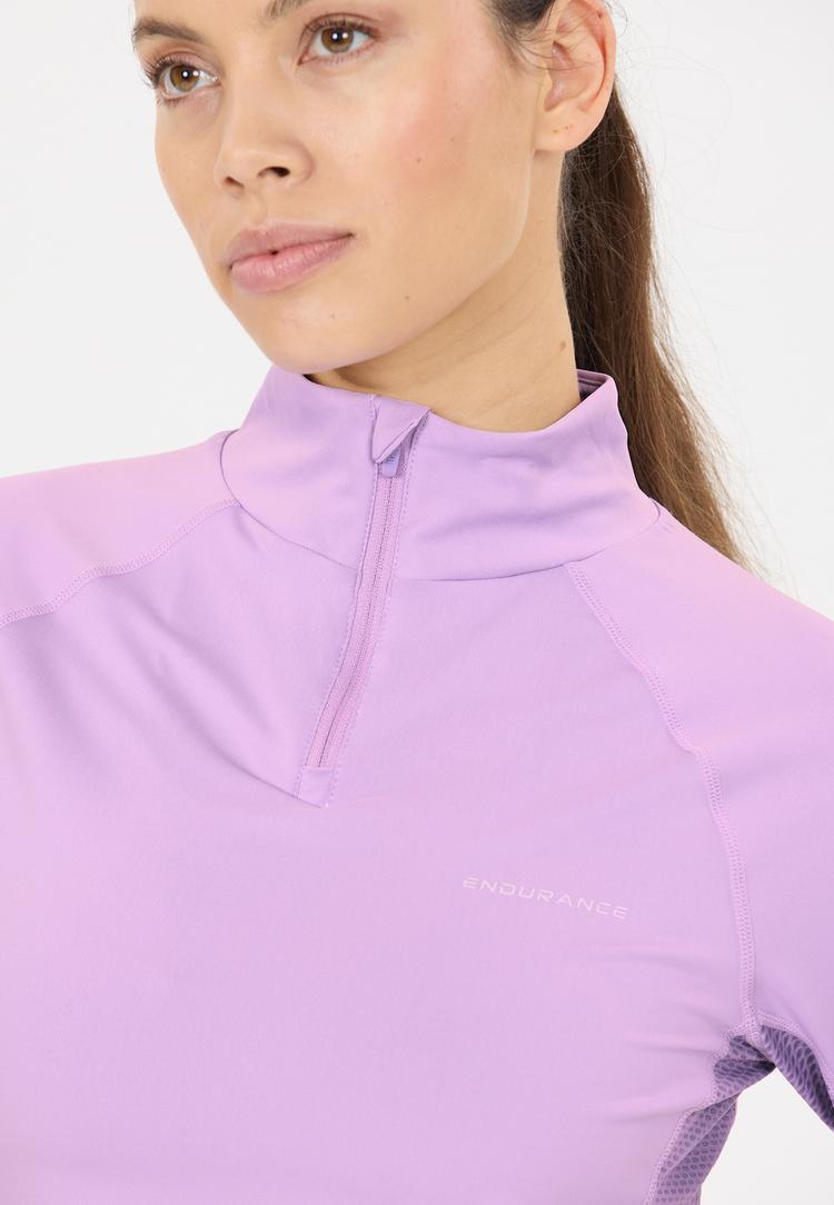 Endurance Endurance Chrissie Laufhoodie Damen - 4296 Lilac Breeze - 1 | SportScheck