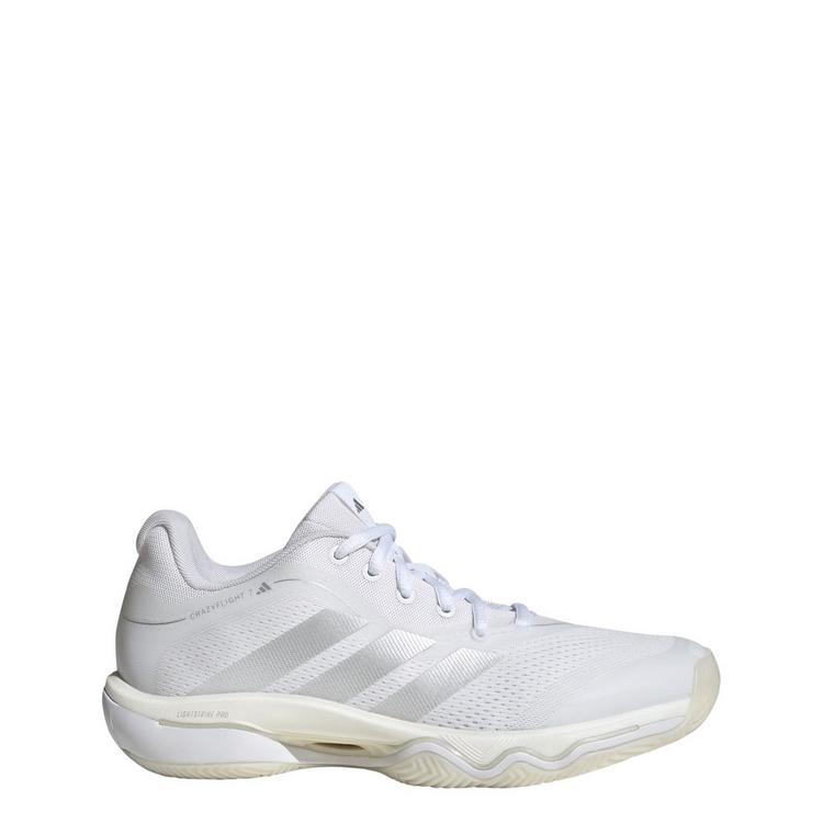 adidas adidas CRAZYFLIGHT&nbsp;7 Schuh Hallenschuhe Damen - Cloud White / Silver Metallic / Cloud White - 0 | SportScheck