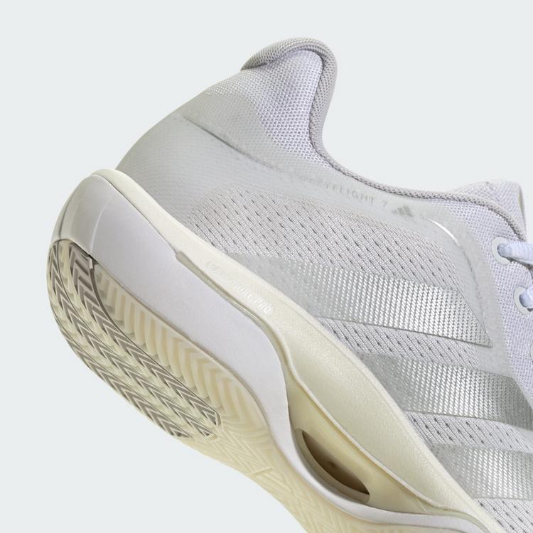 adidas adidas CRAZYFLIGHT&nbsp;7 Schuh Hallenschuhe Damen - Cloud White / Silver Metallic / Cloud White - 7 | SportScheck