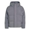 adidas HELIONIC PUFFER JACKE KAPUZE Daunenjacke Herren - Grey Five