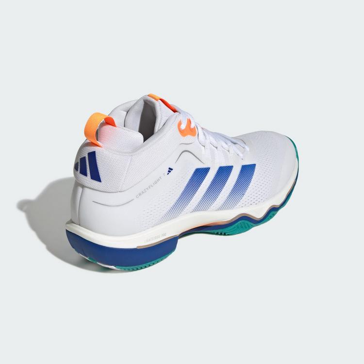 adidas adidas CRAZYFLIGHT&nbsp;7 Schuh Hallenschuhe Herren - white / Cloud White / Royal Blue - 4 | SportScheck